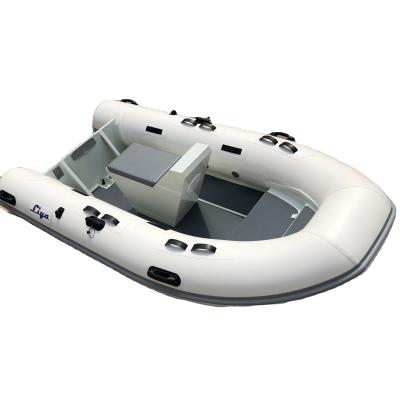 China Liya 2.4m-5.2m Aluminum Open Floor Aluminum Inflatable Tender Boat For Sale for sale