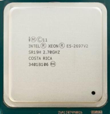 中国 CPU インテル Xeonプロセッサ E5 2600 v2/E5 2697 v2 2.70GHz 30MB SR19H サーバー プロセッサ 販売のため