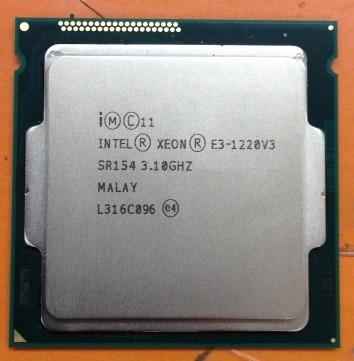 China 2.50 GHz Xeon Quad Core Server / Xeon Processor E3 - 1200 V3 FCLGA1150 for sale