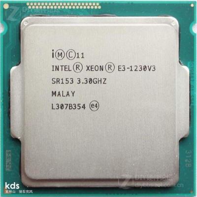 China Quad - Core Intel Xeon Processor E3 1230 V3 3.30 GHz 8 Threads for sale