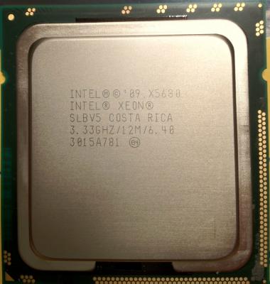 China 3.33 GHz Intel Xeon X5600 12M Cache CPU X5680 32 nm Lithography for sale