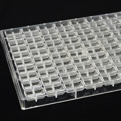 China Sustainable Certificate Chocolate Bar Molds 3D Chocolate Molds PC Chocolate Mold for sale