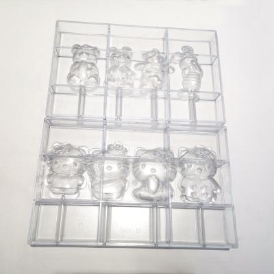 China Sustainable Cheap Custom Lollipop Mold Chocolate Polycarbonate Mold Candy Molds Custom Plastic Parts Mold for sale