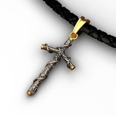 China CLASSIC Fashionable Factory Wholesale Fashion Charm Pure Tin Orthodox Necklace Women Men DIY Jewelry for sale