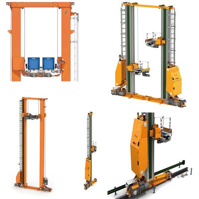 China Save Stacker Crane Remote Equipment Space ASR System Automated Shelf Warehouse for sale