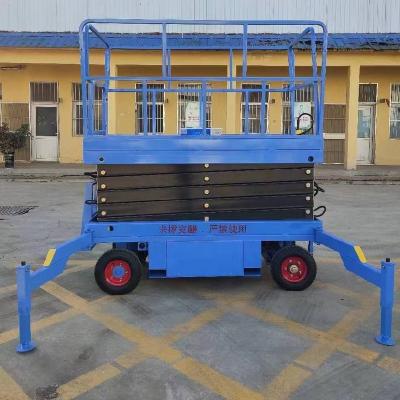 China Building Material Stores Factory Price Hydraulic Lifting Platform Hydraulic Lifting Platform Truck 10 Ton Hydraulic Lift for sale