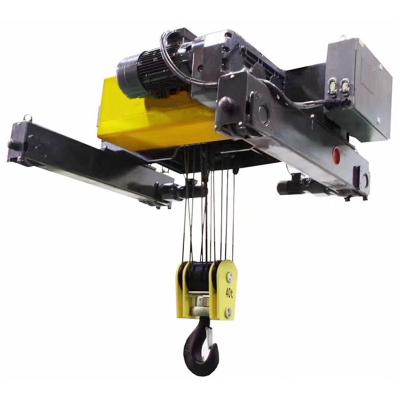 China Machinery repair shops factory direct sales of high quality European NR type wire rope electric walking hoist for sale