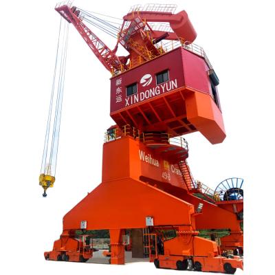 China China Supplier Offshore Port Crane Luffing Boom Terminal Crane 100t Portal Gantry Crane Price for sale