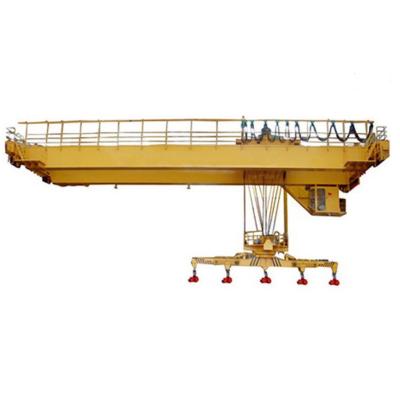 China Normal Type Double Hook Overhead Crane Crane Crane Customized Electromagnetic Electric QC Price for sale