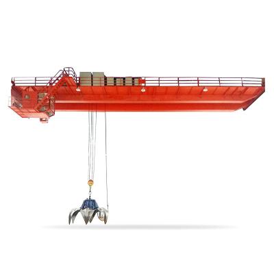 China QZ Bridge Crane Waste Grab Crane for Power Plant, Freight Yard, Workshop and Wharf for sale