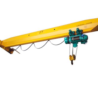 China China Factory Direct Sale Heavy Duty Single Girder Bridge Crane LDA Type Crane for sale