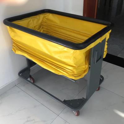 China Warehouse China Self Leveling Trolley Steel Frame Logistics Trolley Spring Loaded Material Handling Trolley Equipment For Warehouse for sale