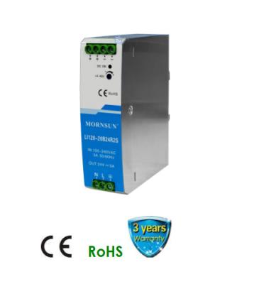 China fuente de alimentación del carril del dinar de 120W 12V 35m m, tipo económico de la fuente de alimentación del modo del interruptor 24V en venta