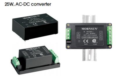 China 25W Power Supply Medical DC DC Converter 115VAC 230VAC for Telecommunication for sale