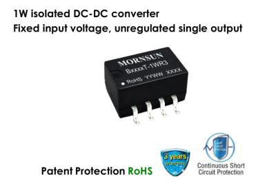 Cina Modulo di alimentazione del modulo del convertitore di CC di CC di SMD 12VDC non regolato 1W a una uscita in vendita