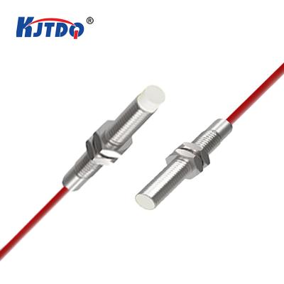 China Universal KJT M8 NPN PNP 2 Wire NO NC 1/2mm High Temperature Inductive Proximity Sensor With CE for sale