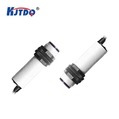 China KJT FJ18 IP67 Sn 0.1-0.7m Diffuse Reflection Universal Cylindrical Photoelectric Proximity Sensor for sale