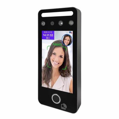 China Motion Detection 5 Inch Touchless Face Recognition Time Attendance Fingerprint Door Biometric Access Control Products for sale