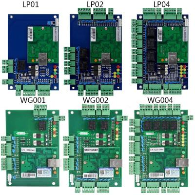 China Built-in Siren Wiegand Door Access Control Panel 1 Door 2 4 Control Panel for Security Door Access Control TCP System IP for sale