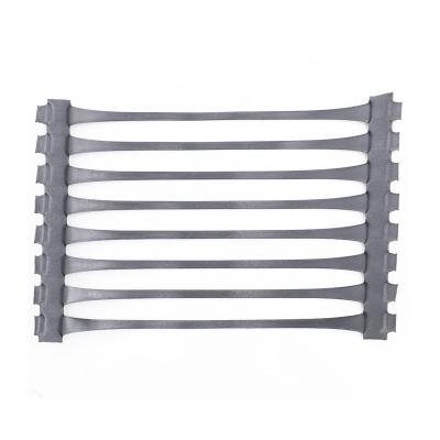 China Small elongation Steel-plastic strong tensile roadbed reinforced geogrid for civil engineering for sale