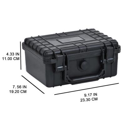 China Carry Storage Case Gun Empty Plastic Tool Case Waterproof Shockproof New Box Design for sale