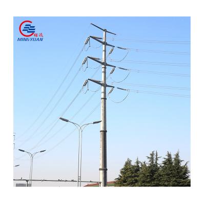 China Steel Galvanized Electric Power Transmission High Voltage Tower For Sale Electric Power for sale