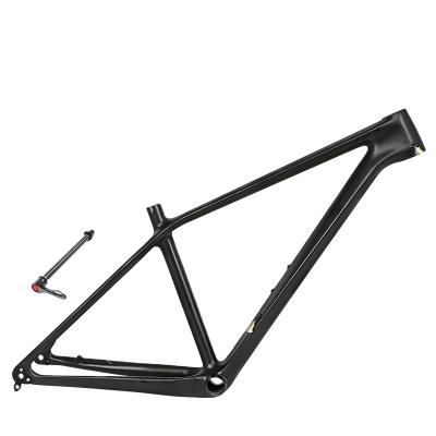 China New Carbon M5 Zhute mountain bikes fiber mountain barrel frame all-black OEM non-standard factory version custom bicycle frame for sale