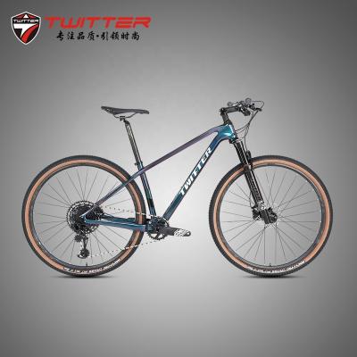 China Zhuite warrior pro gx12 new color carbon fiber mountain bike changeable speed mountain bike offroad bike for sale