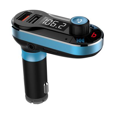 China For All Devices Mini Portable Bugle Car Modelo Vz401 Radio Device Bluetooth RDS Fm Transmitter for sale