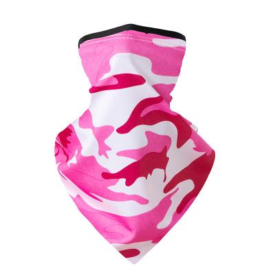 China Multifunctional Hot Selling Camouflage Outdoor Summer Face Protective Camouflage Silk Recycling Scarf For Men for sale