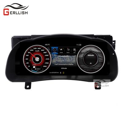 China GPS 12.3 Inch Car LCD Display Instrument Multimedia Cluster Dashboard Retrofit For Toyota Highlander GPS Navigation Player 2014-2019 for sale