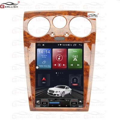 China Android Tesla Car GPS Navigation Radio Visual DVD Player For Bentley Flying Spur Continental Speeding Super Sport 2005-2012 for sale