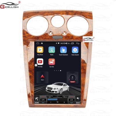 China GPS Android 12.1 Inch Tesla Style Car Multimedia DVD Player for Bentley Flying Spur Continental Gps Navigation with carplay for sale