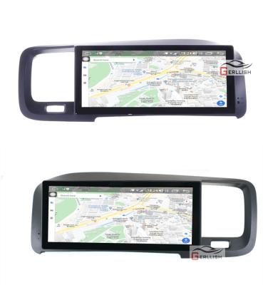 China GPS Android Car Stereo Multimedia Visual DVD Player For Volvo S60 V60 GPS Navigation Support Playstore Mirror Link 2011-2020 for sale