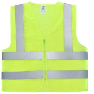 China FLASH Custom LED High Visibility Warning Safety Breathable Reflective Vest For Building Industry for sale