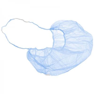 China Eco - Friendly Polypropylene Disposable Beard Covers White for sale