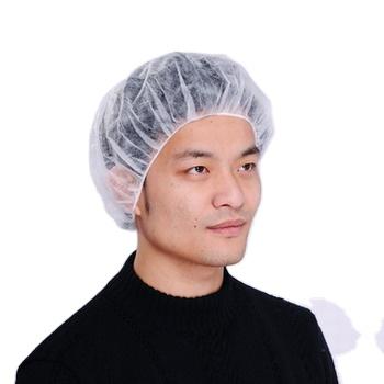 China Eco-friendly disposable non woven round type headcover for sale