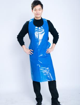 China Stabilized Supplies LDPE Plastic Waterproof Protective Apron PE Disposable Apron for sale