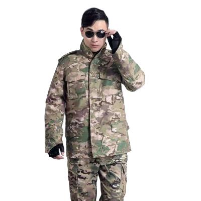 China Custom Made Military Uniforms Anti-Static Army Camouflage M65 Jacket Manufacturers Military Uniforms for sale