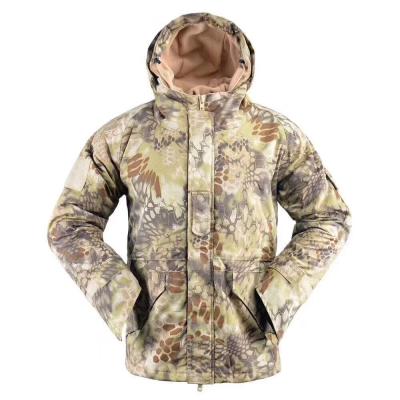 China Wholesale Hoodie Men's Waterproof Military Tactical Outdoor Jacket Camouflage Breathable Jacket for sale