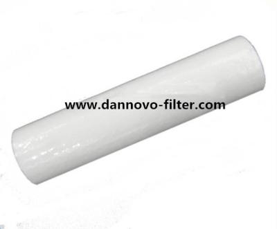 China 10 inch 5 micron pp spun water filter for reverse osmosis system for sale