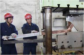 China Welding Copper Steel Complete Anode Assembly For Potroom Reduction Cell for sale