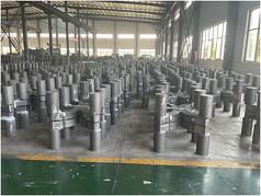 China Welded Steel Anode Bracket Corrosion Resistant For Aluminium Smelter for sale