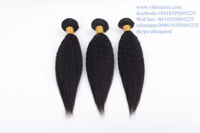 China Tramas chinas rectas rizadas de la extensión/del pelo del cabello humano/el tejer del pelo en venta