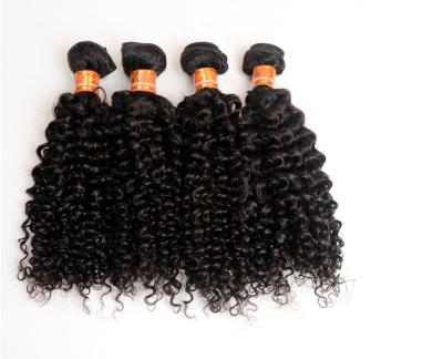 China factory price afro kinky human hair weft for sale