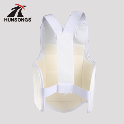 China New Products Invented Protective Light Ultra White Custom Chest Protector Karate Wkf For Sale for sale