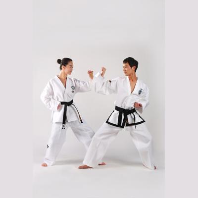 China 1st 2nd 3rd 4th Dan ITF Taekwondo durable uniform dobok for sale