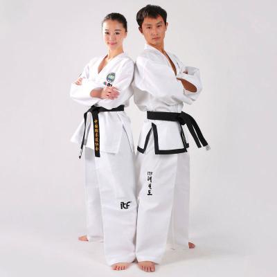 China Durable Black Belt ITF Taekwondo Clothes Uniform for sale