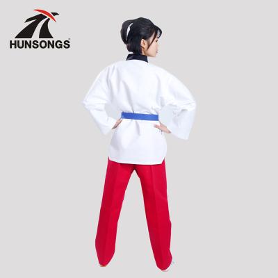 China Tkd v Wtf Taekwondo Poomasae Durable Colorful Uniform for sale