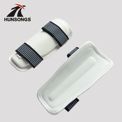 China Custom White EVA PU Arm Guard Price China Manufacturer Wholesale Cheap Logo Design Taekwondo for sale